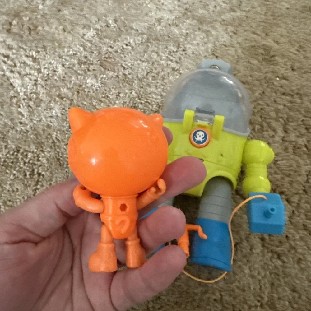 2013 Octonauts Kwazii's Octo Max Suit Working LSounds w/Grappling Hook
